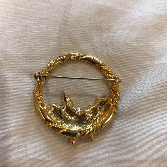 Christmas brooch - Picture 2 of 2